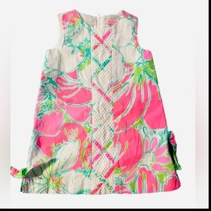 ⭐️1 day SALE Lilly Pulitzer Boutique Shift Spring Break Size 4 Dress